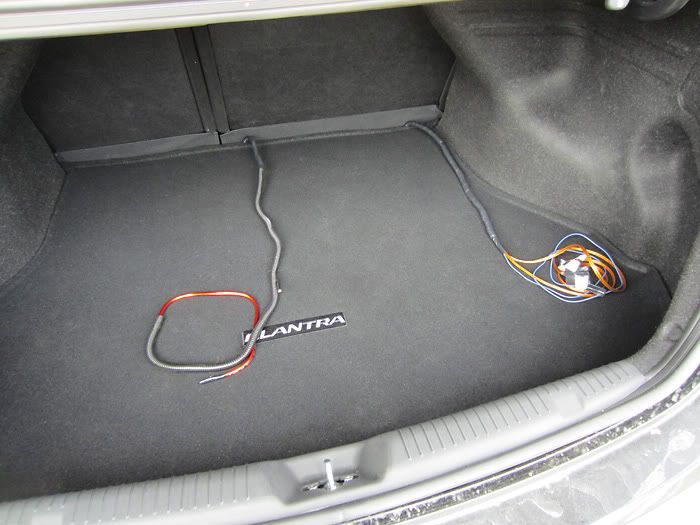 Elantra Limited w/ Nav Subwoofer and Amplifier Install and Setup (step